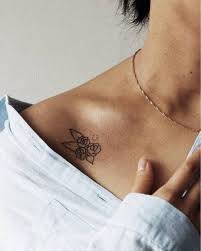 By Kalula Done At Fine Line Tattoos Melbourne Collar Bone Tattoo Bone Tattoos Mini Tattoos
