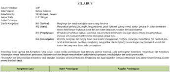 Rpp dan silabus bahasa indonesia smp … Silabus Bahasa Indonesia Smp Semester Ganjil Kumpulan Informasi