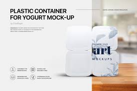 Download 20 Best Yogurt Packaging Mockup Templates Psd Creativebonito Com PSD Mockup Templates