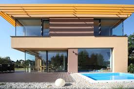 Moderne Hauser Von Koschmieder In Sachsen Mit Geklebten Glasecken Und Koschmieder Sonnenlamellensystem Style At Home Moderne Hauser Modern