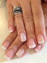 French manicure with glitter accent nail | French manicure nails ...