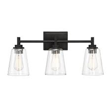 Designers Fountain Westin 3 Light Black Modern Contemporary Vanity Light Bar Lowes Com In 2020 Vanity Light Bar Vanity Lighting Modern Vanity Lighting
