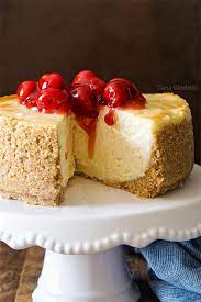Grab a large roasting pan and set the foil wrapped springform pan inside. 6 Inch Cheesecake Recipe Homemade In The Kitchen