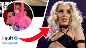 Doja Cat Says She's QUITTING Music Because Of THIS - YouTube