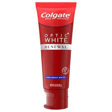 It retails for $4.99 for a 3.2 ounce tube, or $8.99 for a double pack, at target. Colgate Optic White Renewal Teeth Whitening Toothpaste High Impact White 3oz Target