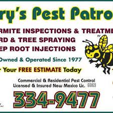 Farmington pest control and extermination services: Larry S Pest Patrol Pest Control 130 Rd 3535 Flora Vista Nm Phone Number