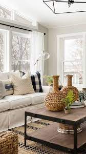 Some people are content to just dabble with the farmhouse look, whether that means introducing a farmhouse coffee table to an otherwise modern living room or putting some enamelware on their shelves in the kitchen. Rustic But Contemporary Farmhouse Living Room Decor And Furniture Ideas A In 2020 Farmhouse Decor Living Room Farm House Living Room Modern Farmhouse Living Room Decor