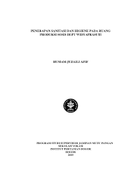 Put everything in the right place and layout. Penerapan Sanitasi Dan Higiene Pada Proses Produksi Sosis Di Pt Widyaprasuti Pdf