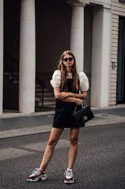The latest fashion news, beauty coverage, celebrity style, fashion week updates, culture reviews, and. Fashion Week Outfit Balenciaga Triple S Modeblog Berlin