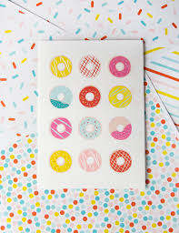 Birthday card themes to choose from. Donut Printable Birthday Card Design Eat Repeat