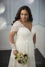 Christina Wu 29345 Long Sleeve Plus Size Bridal Gown Plus Wedding Dresses Long Sleeve Wedding Dress Lace Plus Size Wedding Gowns