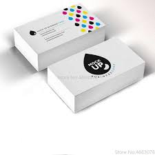 They have a 20% thickness of a credit card and can absorb great amounts of color. Freeprinting 100pc 200pc 500pc 1000pc Lot Paper Business Card 300gsm Paper Cards With Logo Printing Free Shipping 90x53mm Business Cards Aliexpress