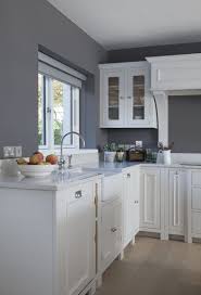 Neptune Chichester Kitchen In Shell With Glazed Wall Cabinets Modern Laundry Rooms New Kitchen Home