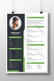 Cv maker free helps you write a professional curriculum vitae that showcases your unique experience and skills. Abstract Curriculum Vitae Template With Photo Word Doc Free Download Pikbest