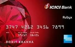 You will get instant approval without any verification. Icici Bank Rubyx American Express Credit Card Best Railway Lounge Card Valuechampion India