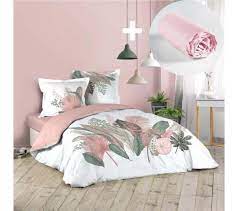Dinosaures, tigres, et animaux de la forêt. Pack Parure De Couette 220x240 Cm 100 Coton Arendelle Drap Housse 140x190 Cm Rose Housse De Couette Parure De Lit But