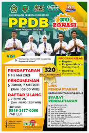 Penerimaan peserta didik baru (ppdb) sma dan smk negeri jateng akan akan dibuka pada 21 juni 2021.pemprov jateng kembali memprioritaskan anak tenaga kesehatan. Informasi Ppdb