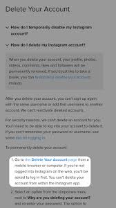 If you are looking to delete the instagram account from a mobile browser, click on. How To Delete An Instagram Account Permanently Or Temporarily