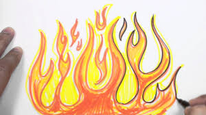 How To Draw Flames Graffiti Fire Drawing Lesson Mat Fire Drawing Drawing Lessons Graffiti