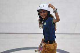 Com nota 13.47, a atleta faturou o bronze. Sin4sqntaai5hm