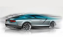 Audi A7 Sportback Design Sketch Car Body Design Audi A7 Car Design Automotive Design