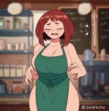 Uraraka lewd