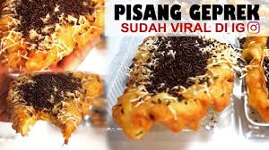 Entdecke rezepte, einrichtungsideen, stilinterpretationen und andere ideen zum ausprobieren. Modal Pisang 25rb Jadi Pisang Geprek Coklat Keju Mahal Ide Go Food Youtube