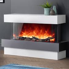 With these cost effective pieces of technology you won't have to worry about cleaning up ashes or sweeping up not only is this mini electric fireplace under $100, but it is also portable and can fit just about anywhere. Aga Rayburn Stratus Tru View 100 Electric Fireplace Suite Hotprice Co Uk