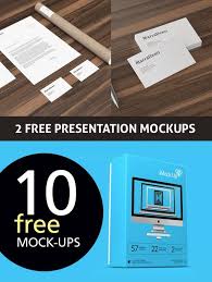 12 Free Presentation Mock Ups Promotional Products Marketing Letterhead Business Logo Branding Identity