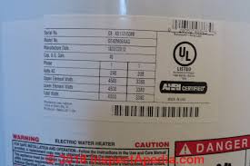 ge water heater age decoding guide ge water heater manuals