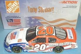 Racing cars └ diecast & vehicles └ toys & games all categories antiques art baby books, comics & magazines business, office & industrial cameras & photography cars, motorcycles & vehicles clothes, shoes & accessories coins collectables. Amazon Com Tony Stewart 20 Home Depot Independence Day Special Paint Scheme 1 24 Action Racing Collectables Limited Edition Diecast Only 23940 Made By Nascar Toys Games