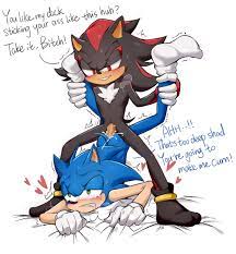 anal anal sex anthro cum cum in ass cum inside furry gay gay sex  penetration penis shadow the hedgehog sonic the hedgehog yaoi 
