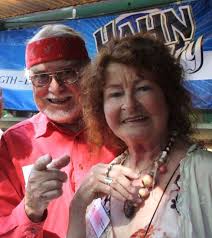 Peter Harries and Pixi Burke (nee Hale)