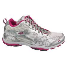 Womens Ryka Enhance 2 Cross Trainers White Pink