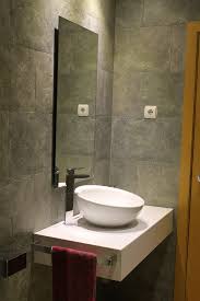 lavabo en blanco badkamer