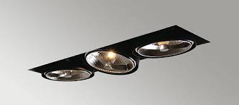 Spot Encastrable Au Plafond A Led Lineaire Pour Acier Collector Triple Trimless Doxis Lighting Factory Luminaire Eclairage Cuisine Eclairage Encastre