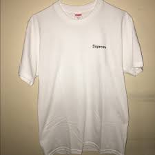 Supreme Shirts Supreme X Slayer White Tee Poshmark
