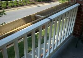 Again at 5cm distance from the edge (so the holes line up with the holes made at the top of the planter). How To Make A Diy Deck Rail Garden Planter From A Pallet