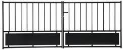 Iron Gate Swing Bistrol 3m Diy Store Brico Depot Boulogne Sur Mer Portail En Fer Portail Portail Fer Forge