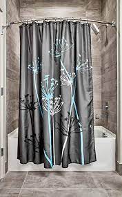 Tende per vasca da bagno msv da scoprire su livingo » ampia selezione le migliori offerte marche di qualità scegli ora ed ordina online. Interdesign Thistle Tenda Da Doccia Tenda Per Vasca Da Bagno Morbida E Lavabile Stabile Tenda In Poliestere 183 0 Cm X 183 0 Cm Poliestere Grigio Blu Amazon It Casa E Cucina
