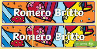 1.75 mb, 2550 x 3300. Free Romero Britto Colouring Page Famous Artists For Kids