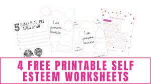 Print worksheets on interesting topics to improve your english. 4 Free Printable Self Esteem Worksheets Freebie Finding Mom