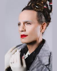 The stories we tell in Thom Browne. Photography @andyhenderson Full look  @thombrowne couture Styling @michael_philouze Style associates @albanrgr  @tomkivell_stylist Hair @rutgerhair Face @francelledaly Nails @sonyameesh  Special thanks to @mjfili ...