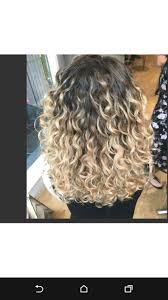 Blondeombre Ombre Curly Hair Curly Balayage Hair Balayage Hair Blonde