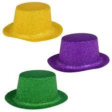 Glittery Plastic Mini Mardi Gras Party Hats 5 Ct Packs At Dollar Tree Affiliate Mardi Gras Party Party Hats Mardi Gras