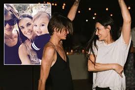 Moore has managed to get a slim body even in her fifties. Demi Moore S Secret Girlfriend And The Adorable Child They Re Raising Together Mirror Online