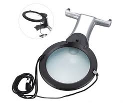 China Jumbo Hands Free Magnifying Glass With Light Lanyard Magnifier Bm Mg9002 China Magnifier Magnifying Glass