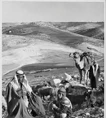رعاة اغنام الى الشرق من بيت لحم في محيط بيت ساحور عام 1940م