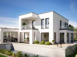 Fertighaus Moderne Architektur In 2020 Einfamilienhaus Bauhausstil Fertighauser