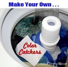 You can wash whites in hot or cold water. Make Your Own Laundry Color Catchers Homemade Cleaning Products Cleaning Hacks Diy Cleaning Products
